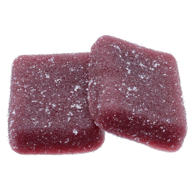 Real Fruit Marionberry Soft Chews 2 pièces Indica 10mg