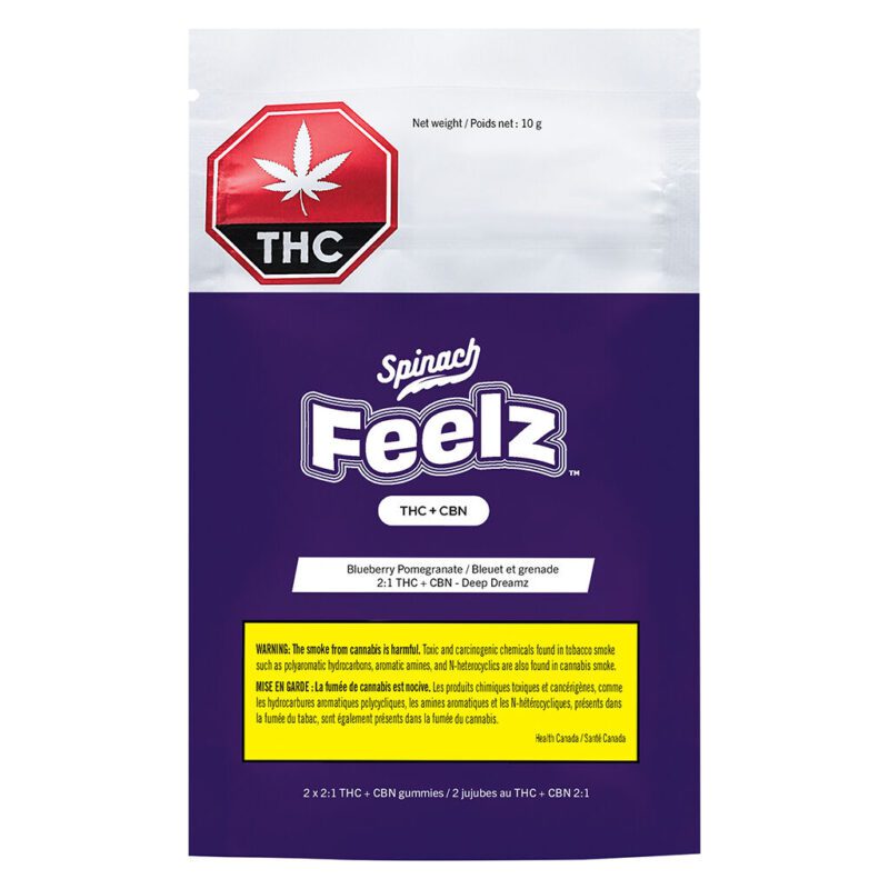 Deep Dreamz THC+CBN Soft Chews 2pcs <br>Indica <br>10mg THC | 5mg CBN