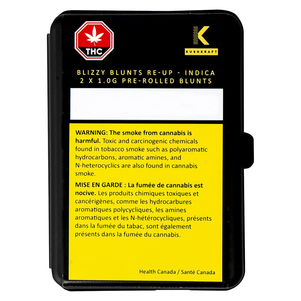 Blizzy Blunts 2 Pack <br>Indica <br>19.6% - Image 2