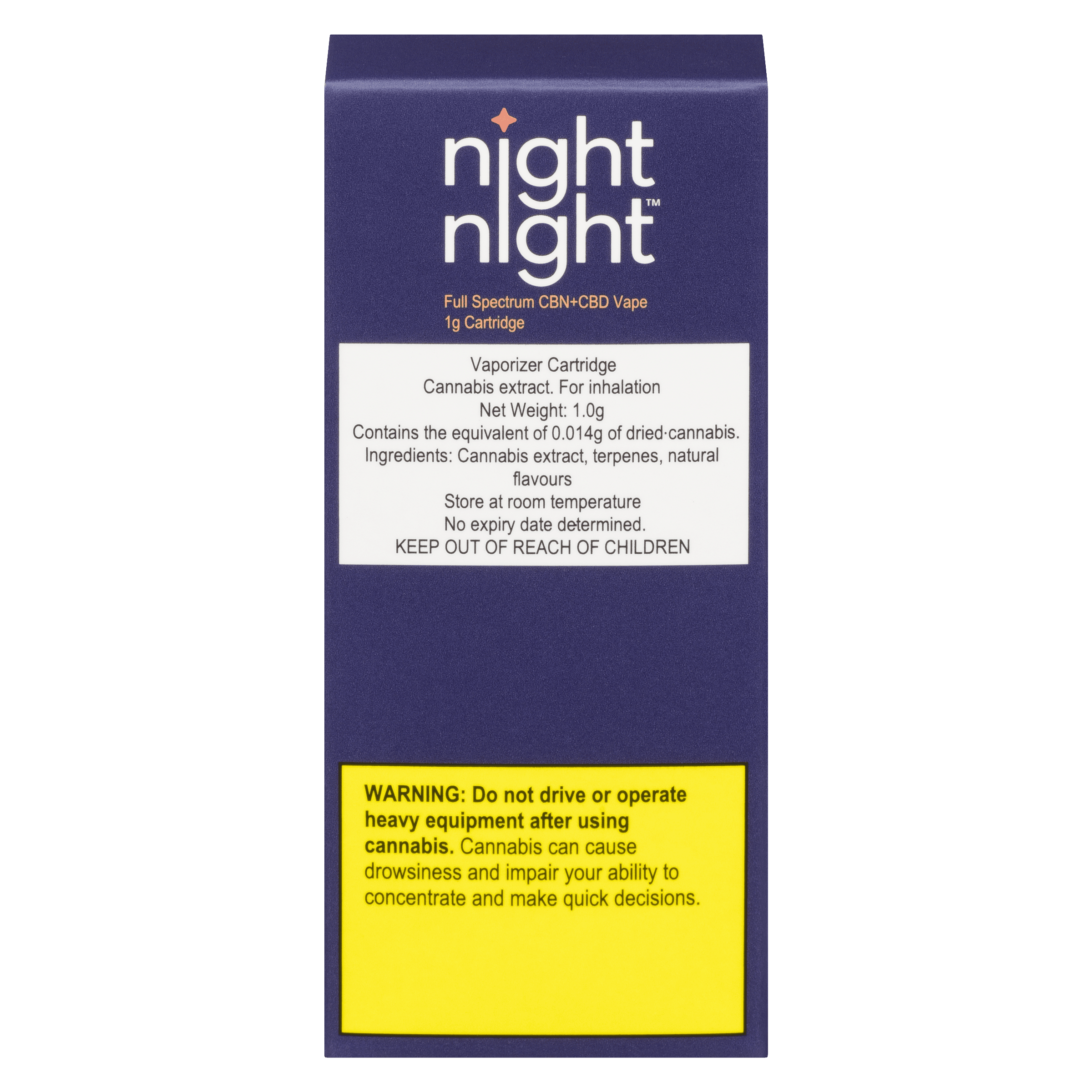 NightNight Full Spectrum CBN+CBD 520 1g Montrose Cannabis