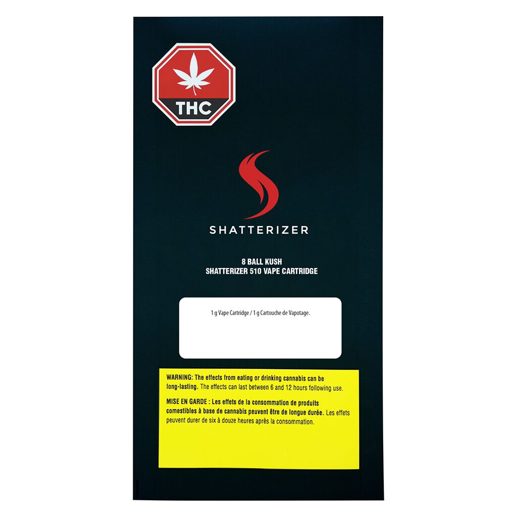 8 Ball Kush Shatter 1g <br>Indica <br>79.1% - Image 2