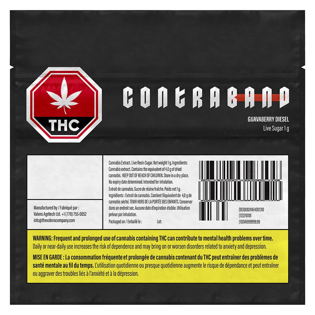 Guavaberry Diesel Live Sugar 1g <br>Indica <br>68.0% - Image 2