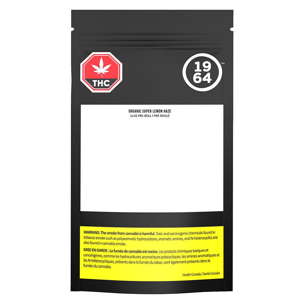 Organic Super Lemon Haze - Single <br>Sativa <br>26.9% - Image 2