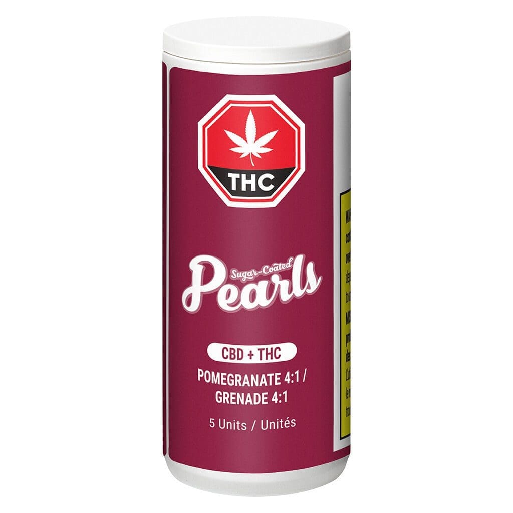 Pomegranate 4:1 CBD/THC Soft Chews 5 Pack - Image 2