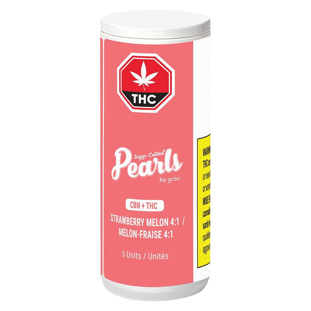 Strawberry Melon 4:1 CBN:THC Soft Chews 5 Pack - Image 2
