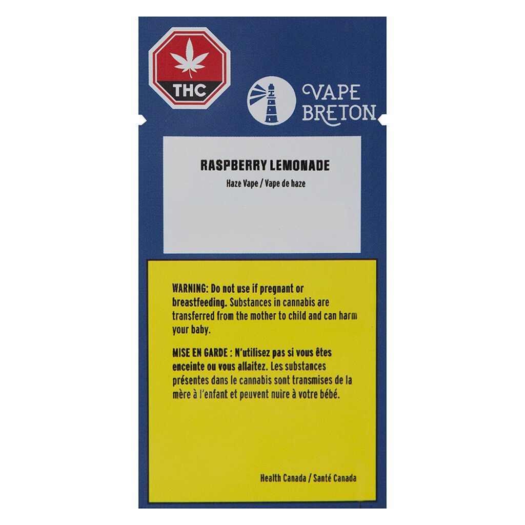 Raspberry Lemonade 510 1g <br>Sativa <br>84.7% - Image 2