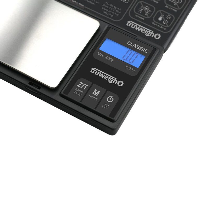 1000g x 0.01g Classic Digital Mini Scale by Truweigh