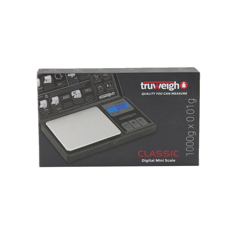 1000g x 0.01g Classic Digital Mini Scale by Truweigh