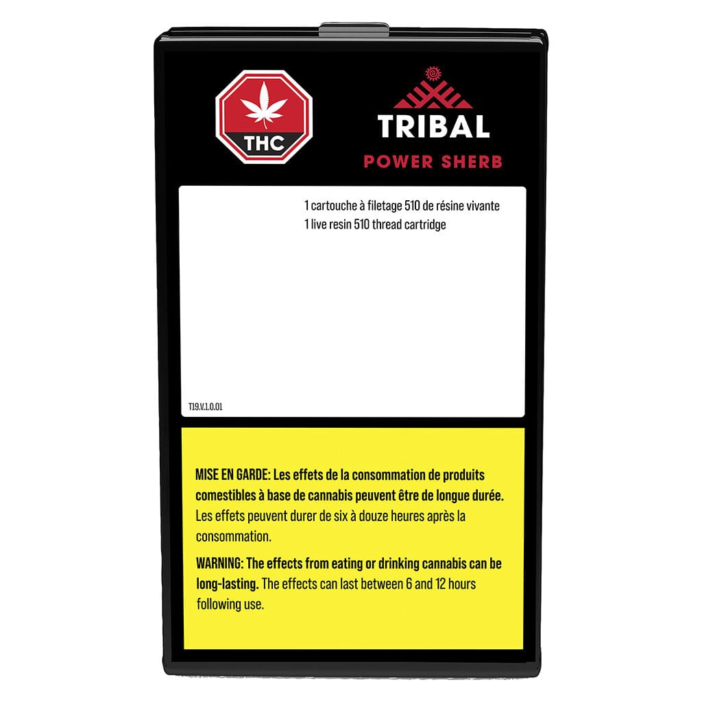 Tribal Power Sherb Live Resin 510 1g Indica Montrose Cannabis