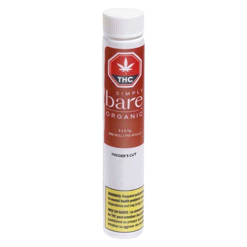 Insider's Cut (BC Organic White Rainbow)3 Pack <br>Indica <br>25% - Image 2