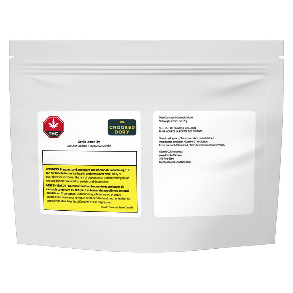 Gorilla Lemon Fire 28g <br>Hybrid <br>25.2% - Image 2