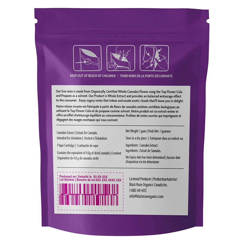 Sugar Clouds Live Resin 510 <br>Hybrid <br>77.5% - Image 3