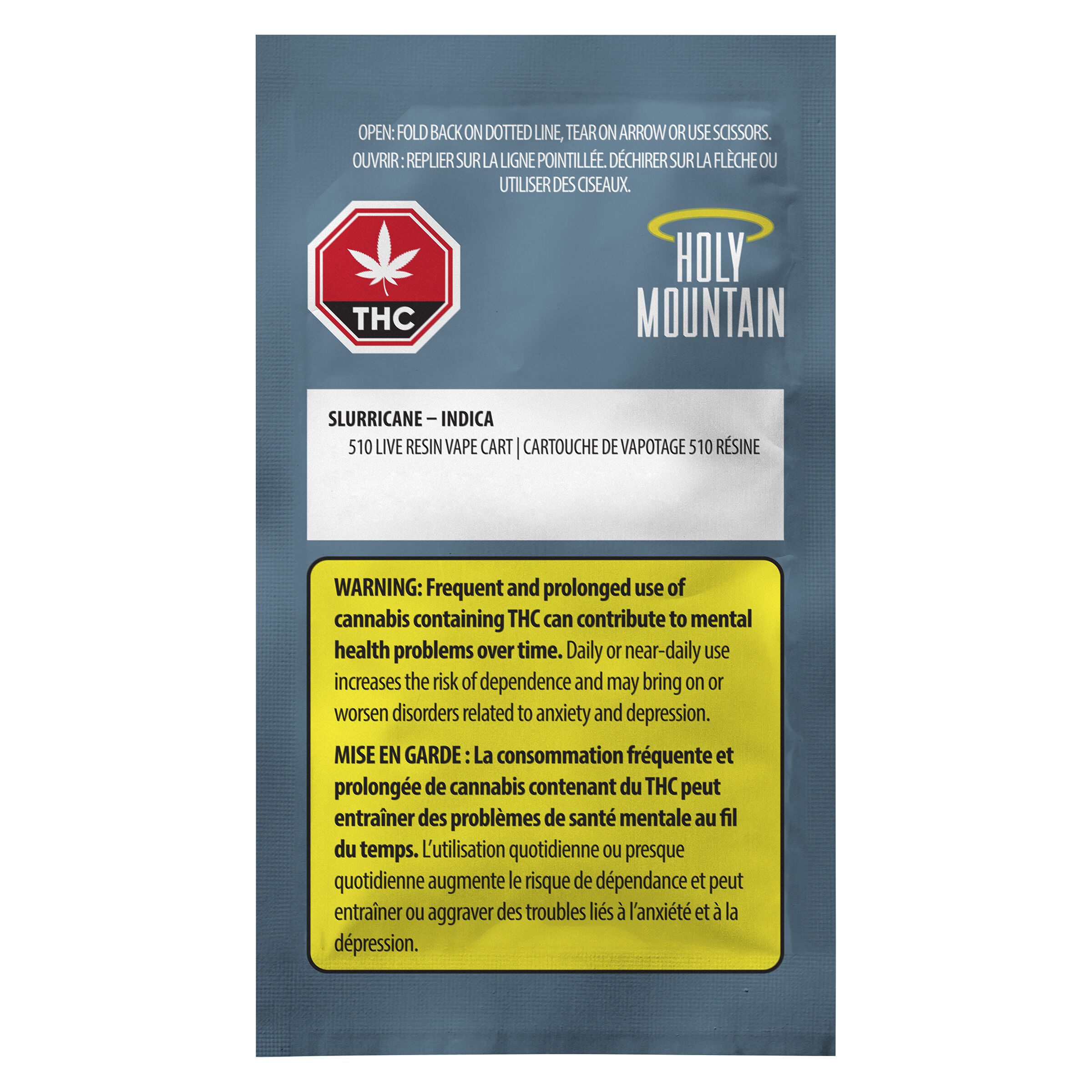 Slurricane Pure Live Resin 510 1g <br>Indica <br>75.3% - Image 2