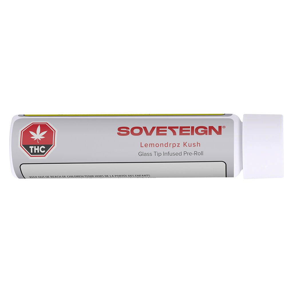 Ceramic Tip Lemon Squeezy Infused Pre-roll - Single <br>Indica <br>34.9% - Image 2