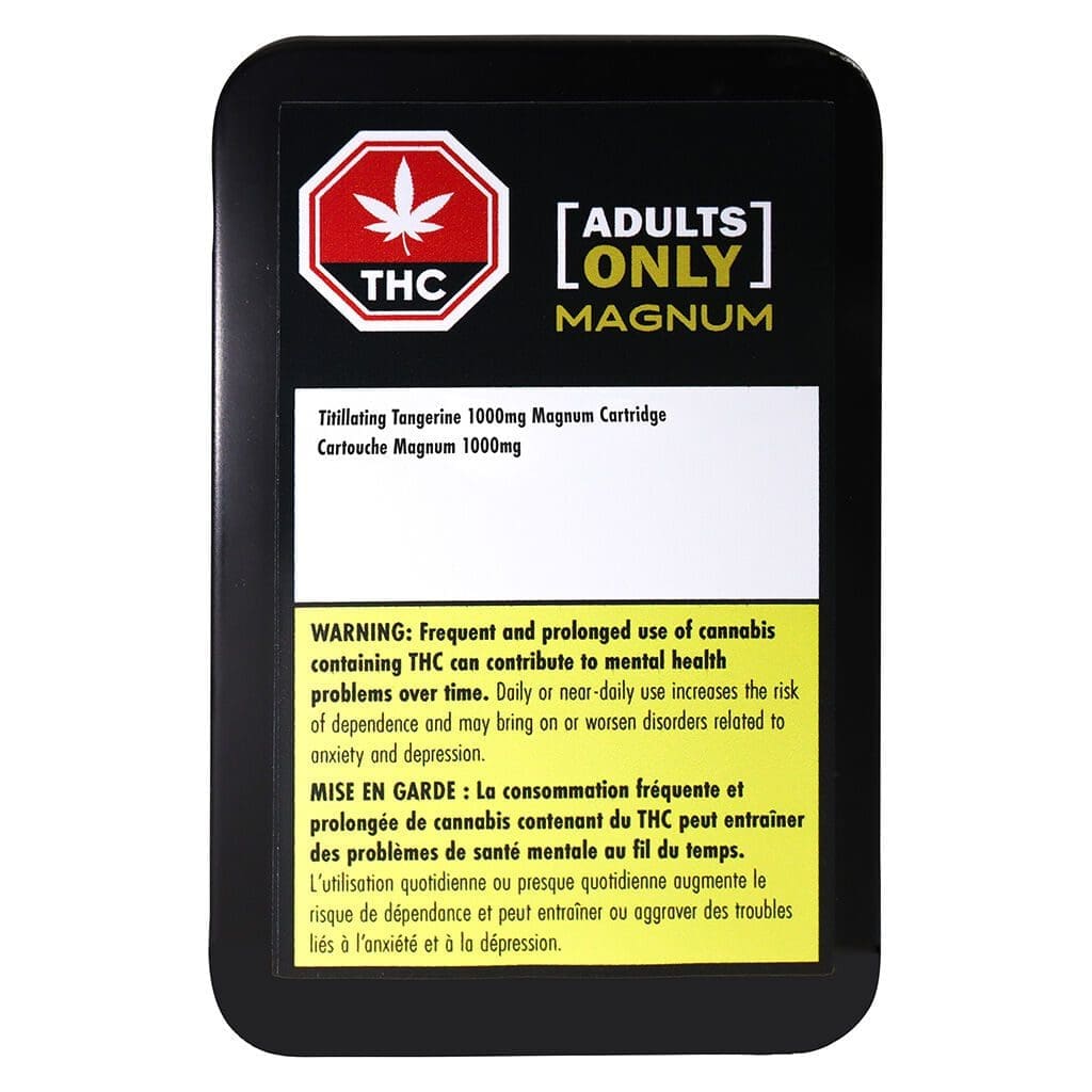 Titillating Tangerine Magnum 510 1.2g <br>Sativa <br>82.7% - Image 2