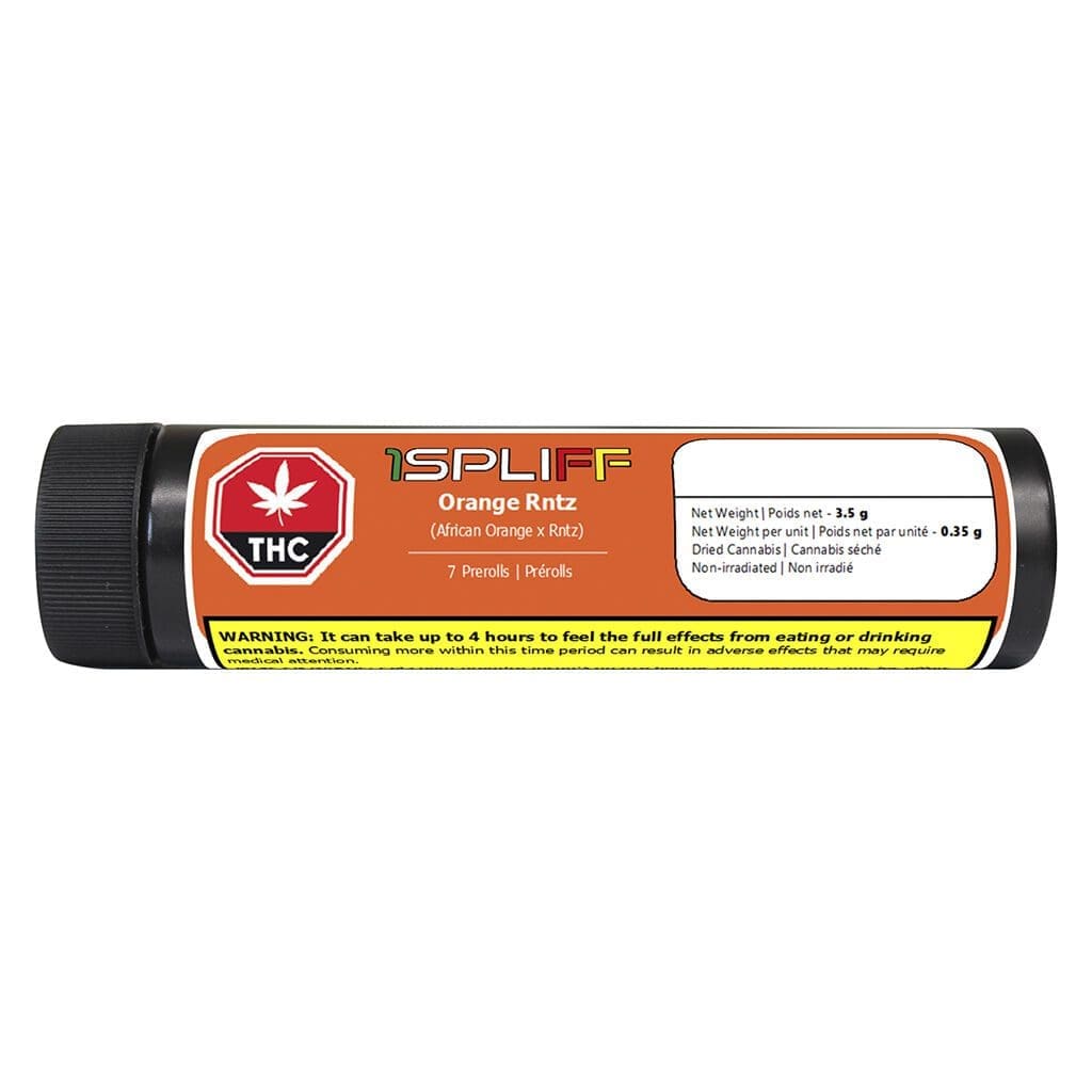 Orange Rntz Pre-Rolls 7 Pack <br>Hybrid <br>28.0% | 3.75% Terps - Image 2
