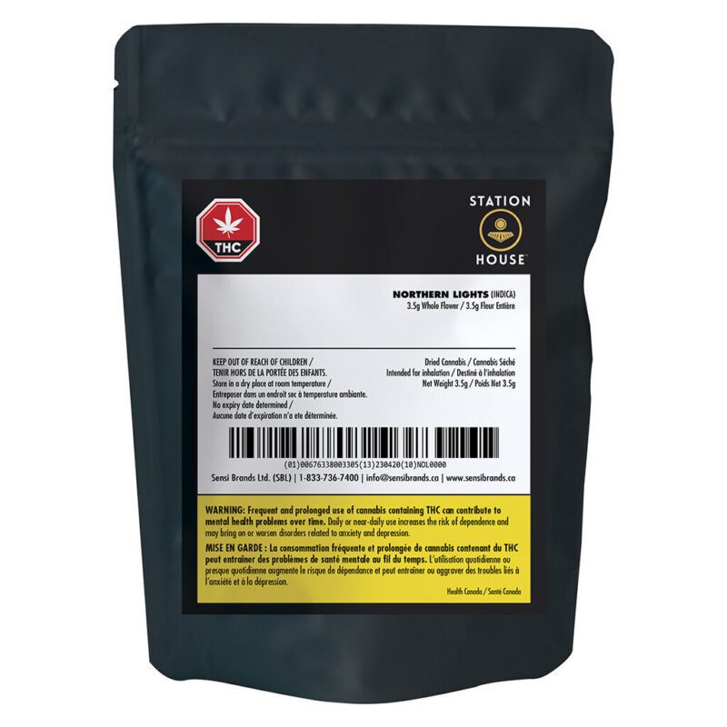 Northern Lights 3.5g <br>Indica <br>24.5% - Image 2