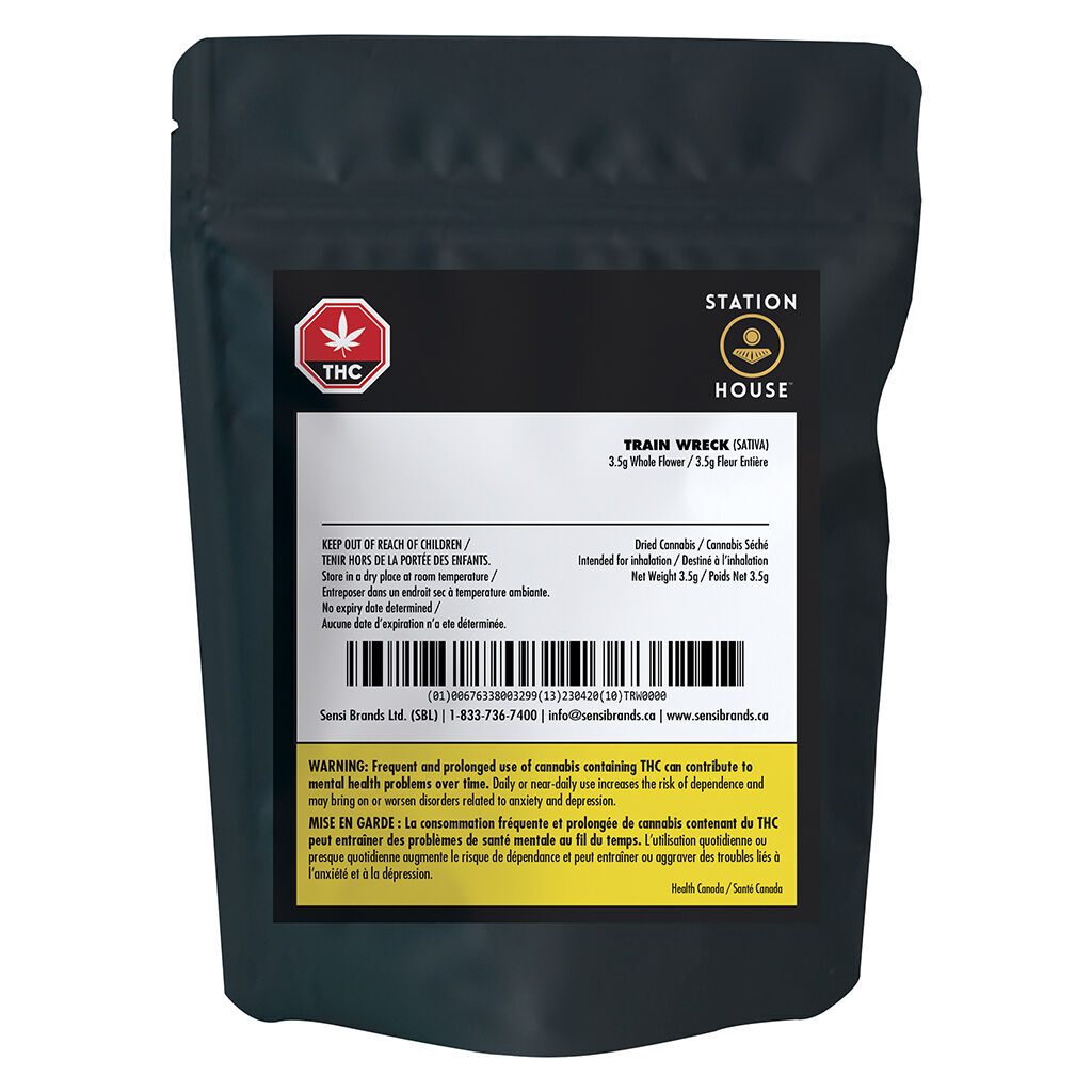 Trainwreck 3.5g <br>Sativa <br>25.34% - Image 2