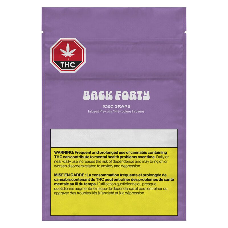 Iced Grape Infused Pre-Rolls 2 Pack <br>Sativa <br>38.2%