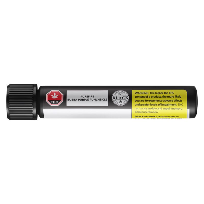 PureFire - Bubba Purple Punchsicle  5 Pack <br>Indica <br>33.8% - Image 2