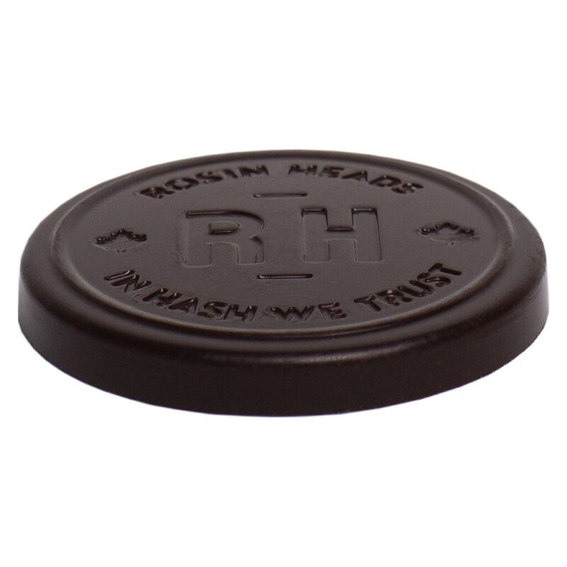 Rosin Heads Dark Chocolate Hash Rosin Coin Montrose Cannabis