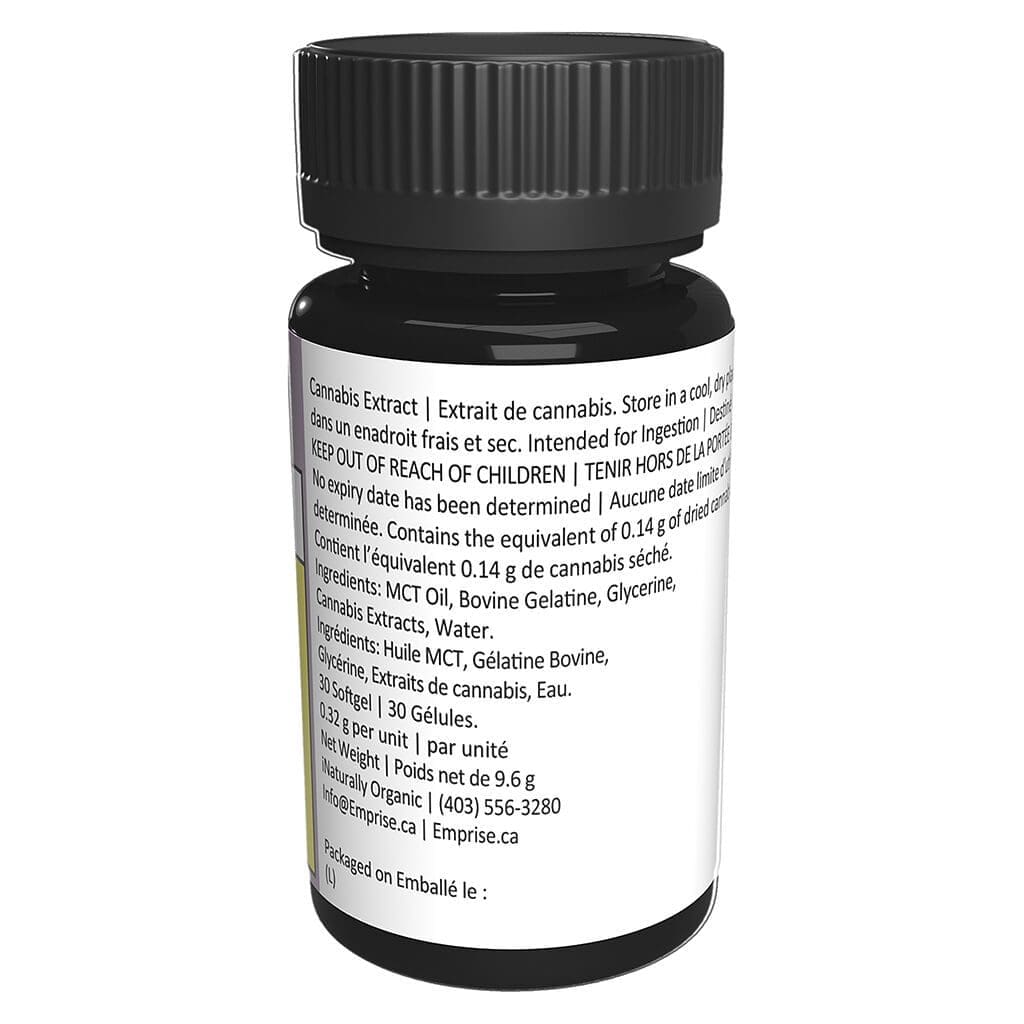 CBN+ CBD 50mg Softgels <br>30 Caps <br>10mg CBN | 50mg CBD - Image 3
