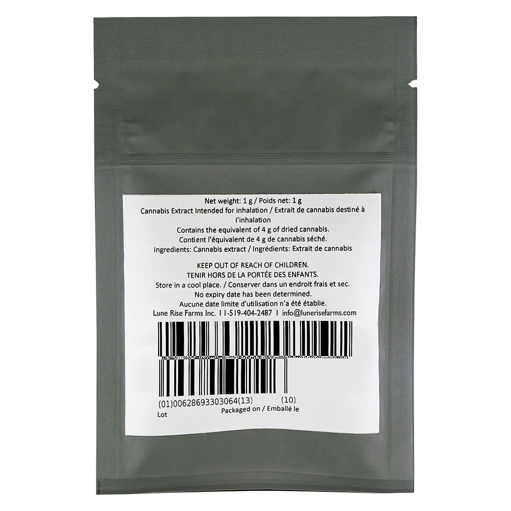 Lemon Zest Live Resin 2:1 510 1g <br>CBD <br>30.7% THC | 45.7% CBD <br>6.43% Terps - Image 3