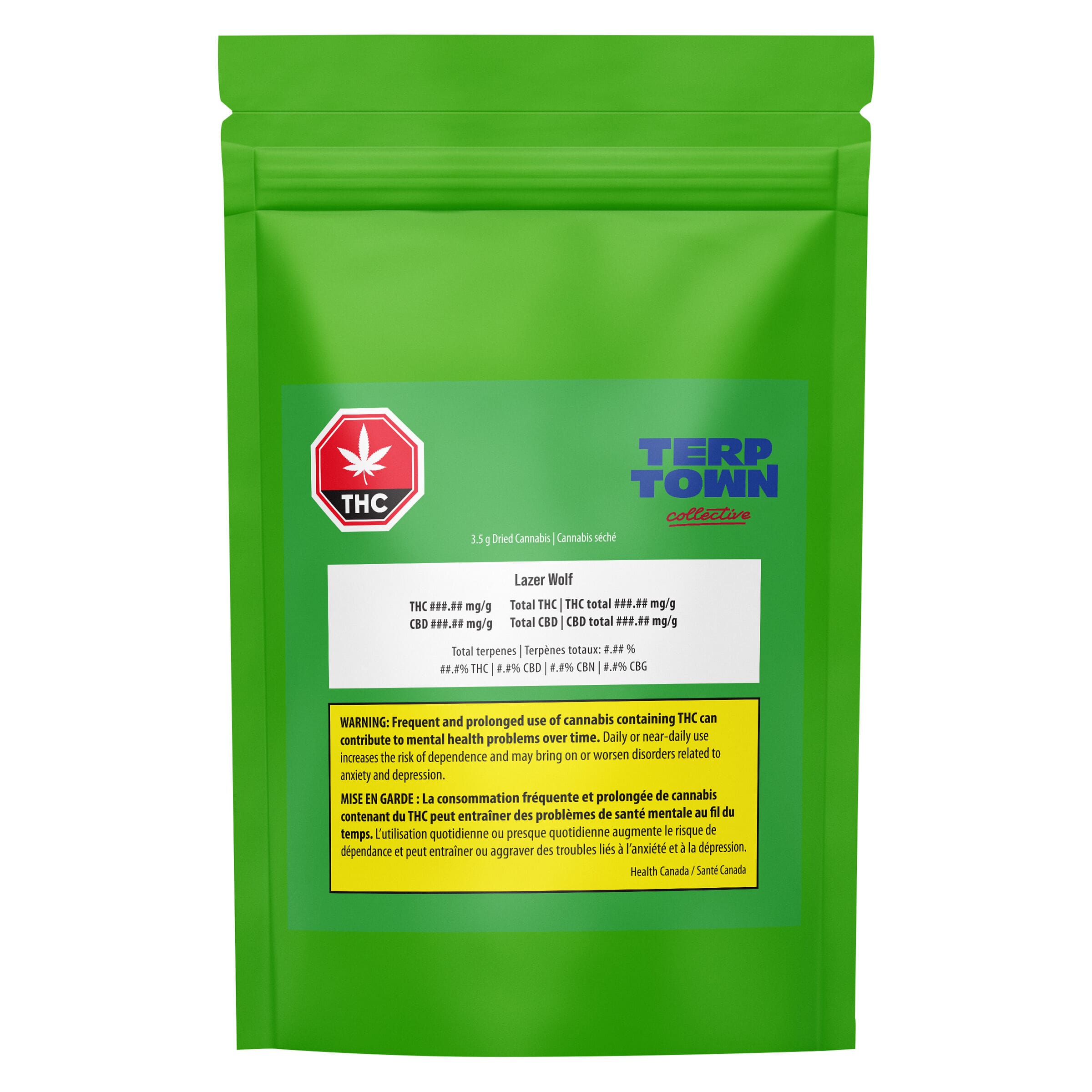 Lazer Wolf 3.5g <br>Sativa <br>30.1% | 2.97% Terps - Image 2