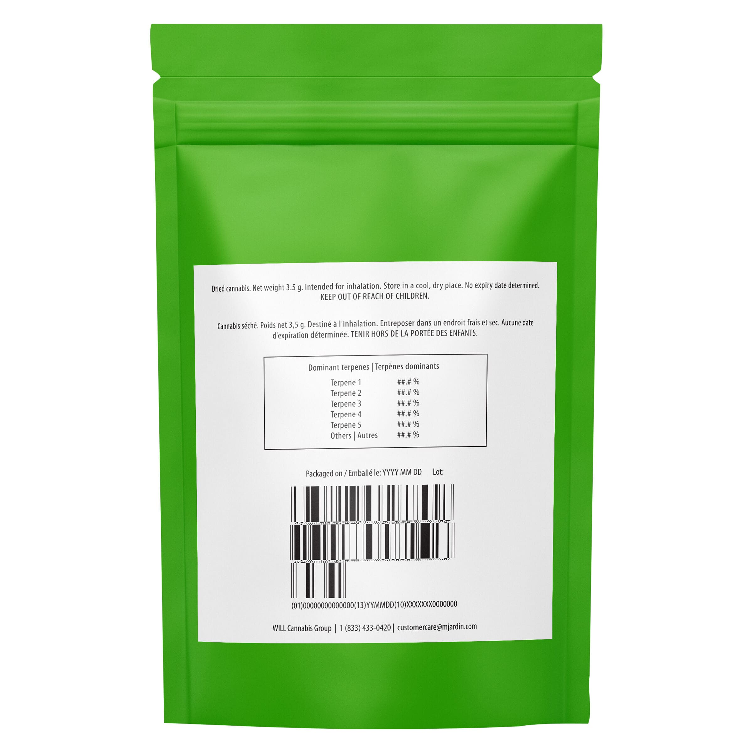 Lazer Wolf 3.5g <br>Sativa <br>30.1% | 2.97% Terps - Image 3