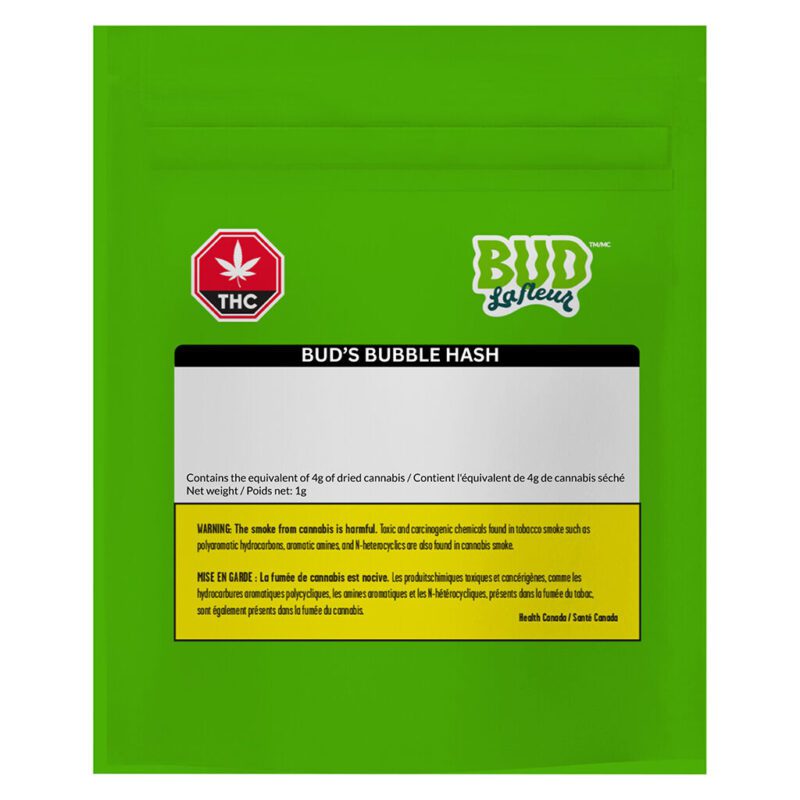 Bud's Bubble Hash 1g <br>Indica <br>67.4% | 6.32% Terps