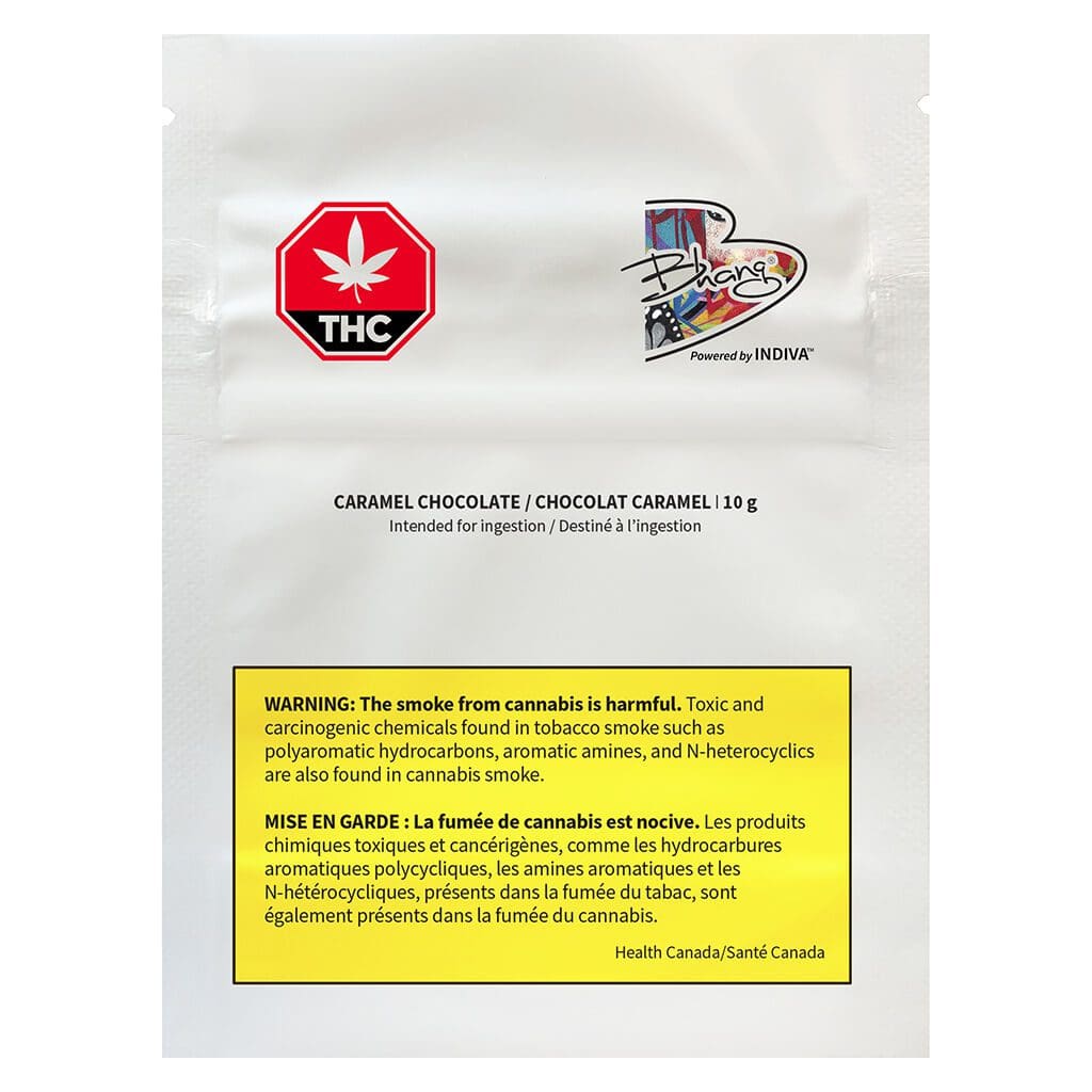 Caramel Chocolate 1:1 Balanced 1pc <br>CBD <br>10mg THC | 10mg CBD - Image 2