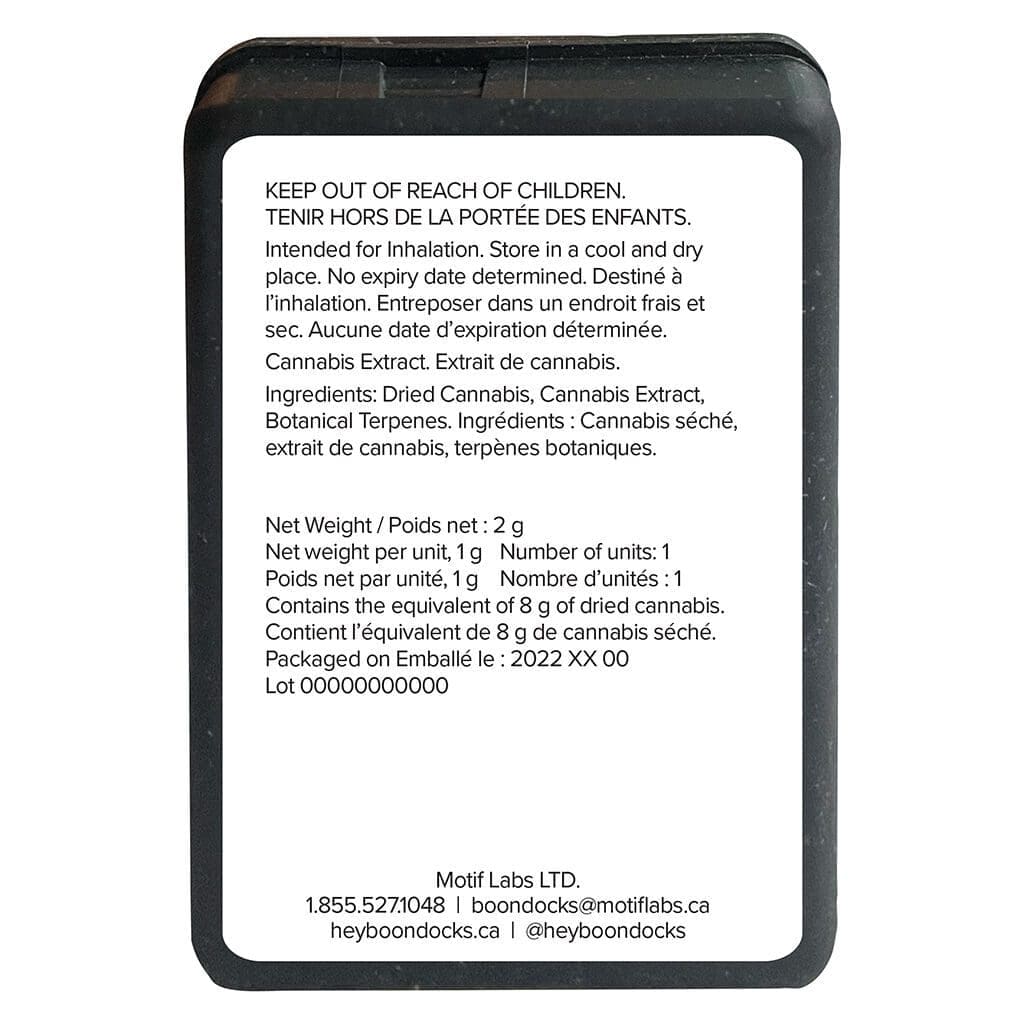 Big Smokey Live Resin Infused Natural Pre-Roll - Single <br>Hybrid <br>34.1% - Image 3