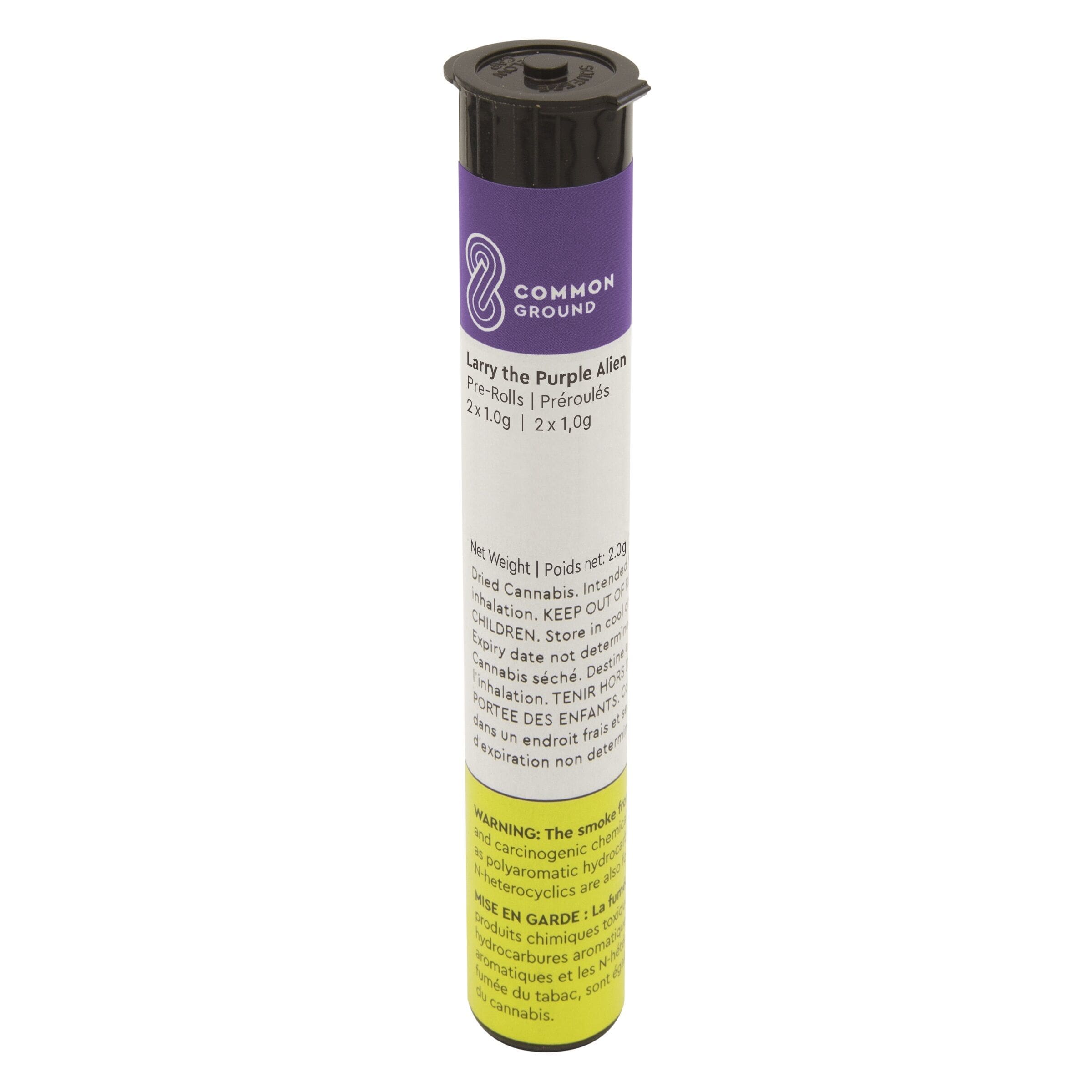 Larry the Purple Alien Pre-Rolls 2 Pack <br>Indica <br>20.9% - Image 3