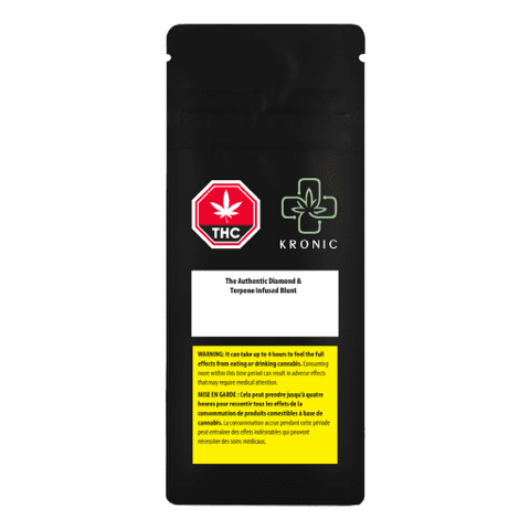 The Authentic (Rntz Muffin) Diamond & Terpene Infused Blunt - Single <br>Hybrid <br>30.9%