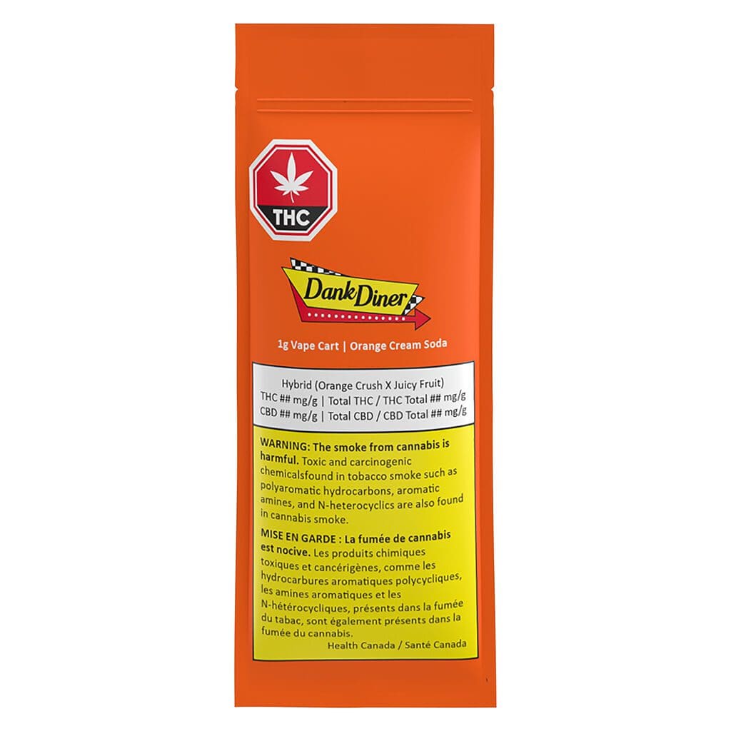 Orange Cream Soda 510 1g <br>Indica <br>82.8% - Image 2