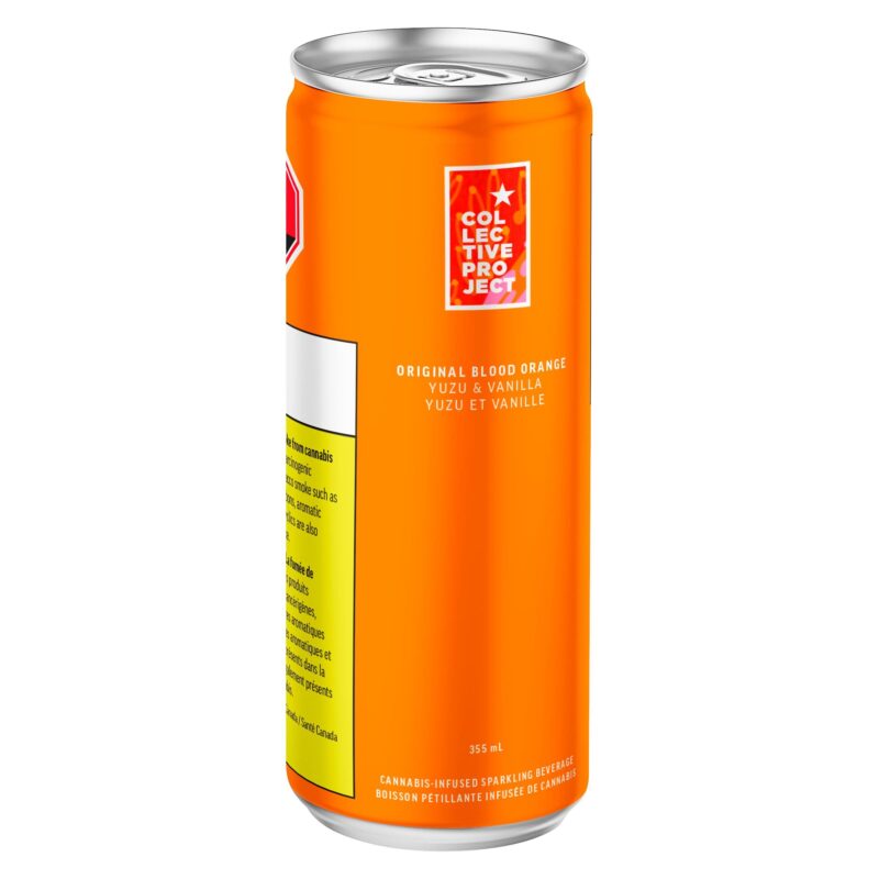 1:1 Blood Orange Yuzu & Vanilla Sparkling Juice <br>355ML <br>10mg THC | 10mg CBD
