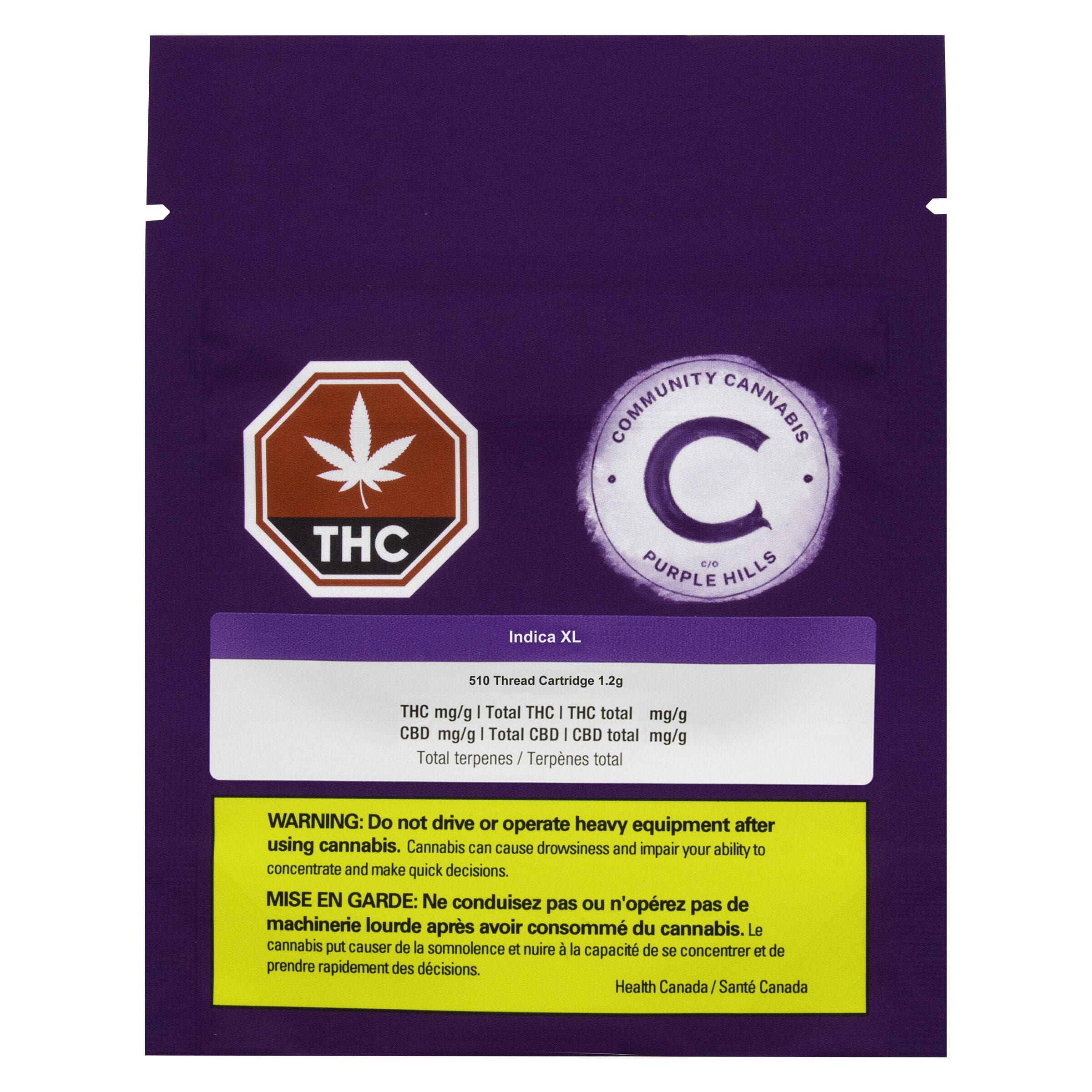 Indica XL (Watermelon Whiff) 510 1.2g <br>Indica <br>83.3% - Image 2