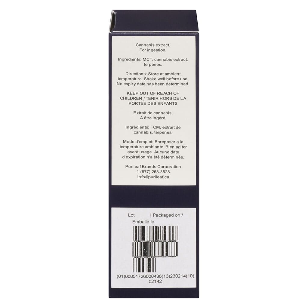 3:2:1 K.O. Oil 30ml <br>CBD <br>CBD 30mg | CBN 20mg | THC 10mg - Image 3
