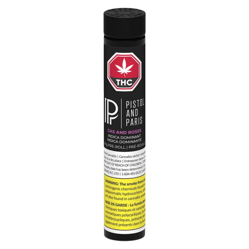 Gas and Roses Pre-Roll - Single <br>Indica <br>26.2% | 2.5% Terps