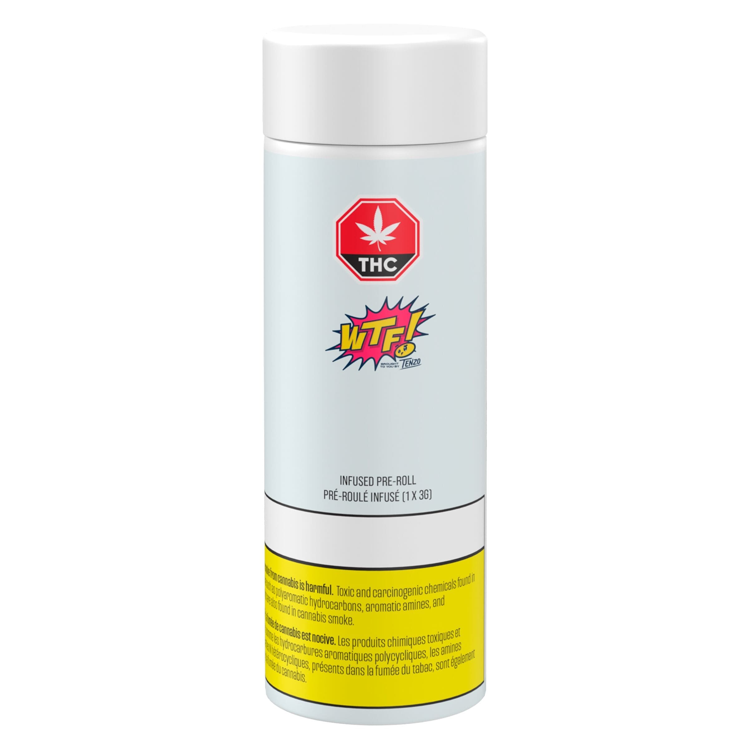 WTF Infused Pre-Roll - Single (3g) <br>Hybrid <br>32.3% - Image 2