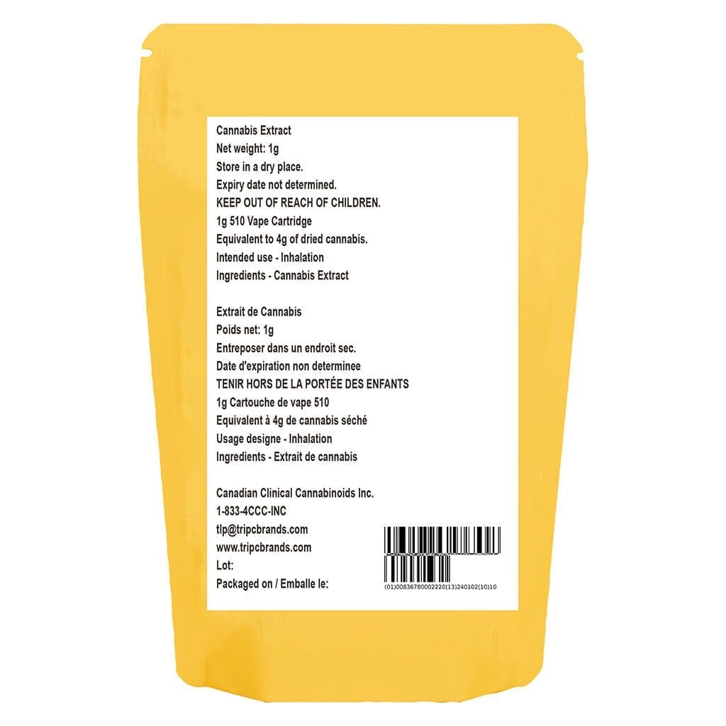 Terp Gush Lemon Sherb Live Resin 510 1g <br>Indica <br>80.5% | 8.14% Terps - Image 2