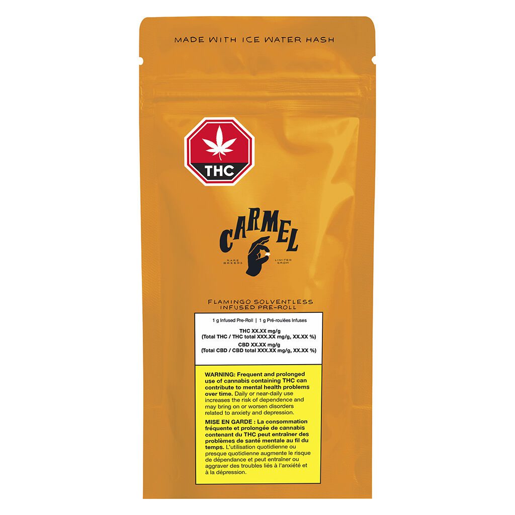 Flamingo Solventless Infused Pre-Roll - Single <br>Hybrid <br>33.6% - Image 2