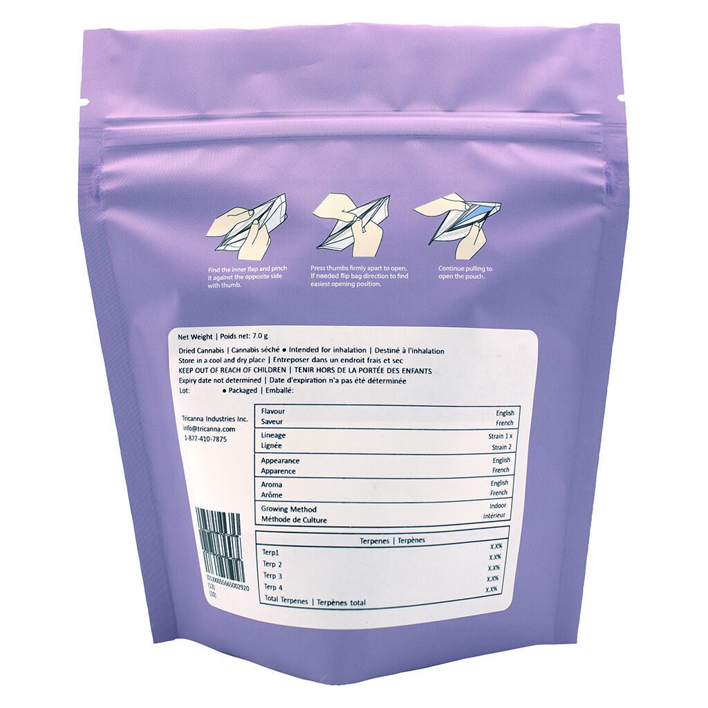 Indica (Hippie Haze 19) 7g <br>Indica <br>25.3% | 1.6% Terps - Image 3