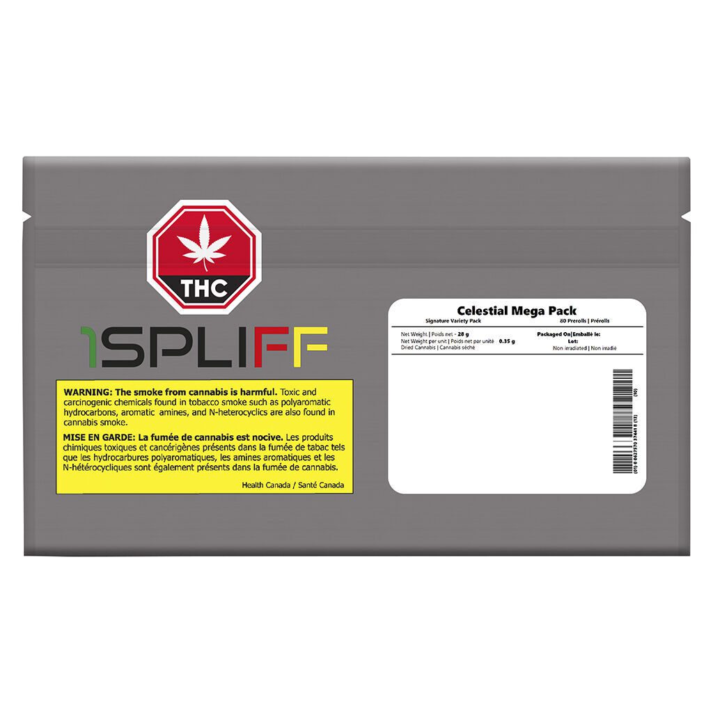 Celestial Mega Pack Pre-Rolls 80x0.35g <br>Hybrid <br>23-28% | 2-4% Terps - Image 3