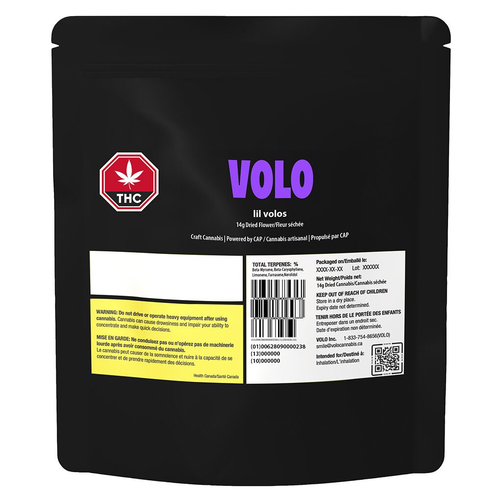 lil volos (Marshmallow Milk) 14g <br>Indica <br>30.1% | 3.04% Terps - Image 2