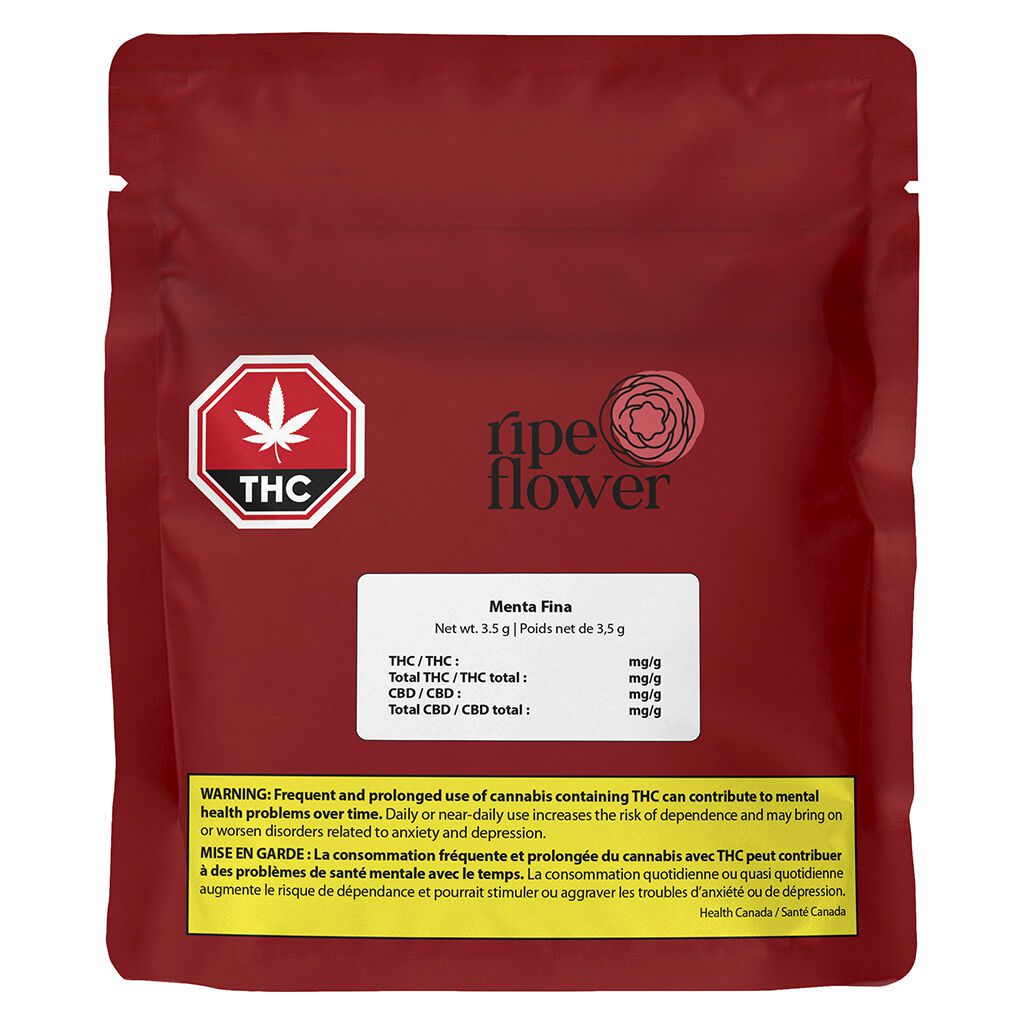 Menta Fina 3.5g <br>Indica <br>26.3% - Image 2