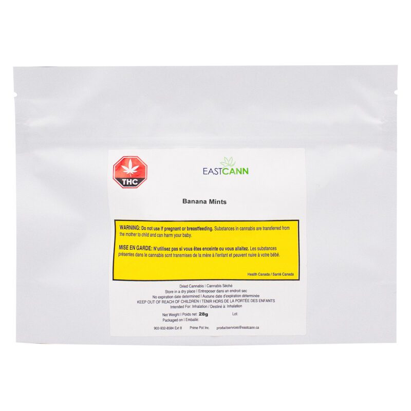 Banana Mints 28g <br>Indica <br>28.9% | 2.12% Terps - Image 2