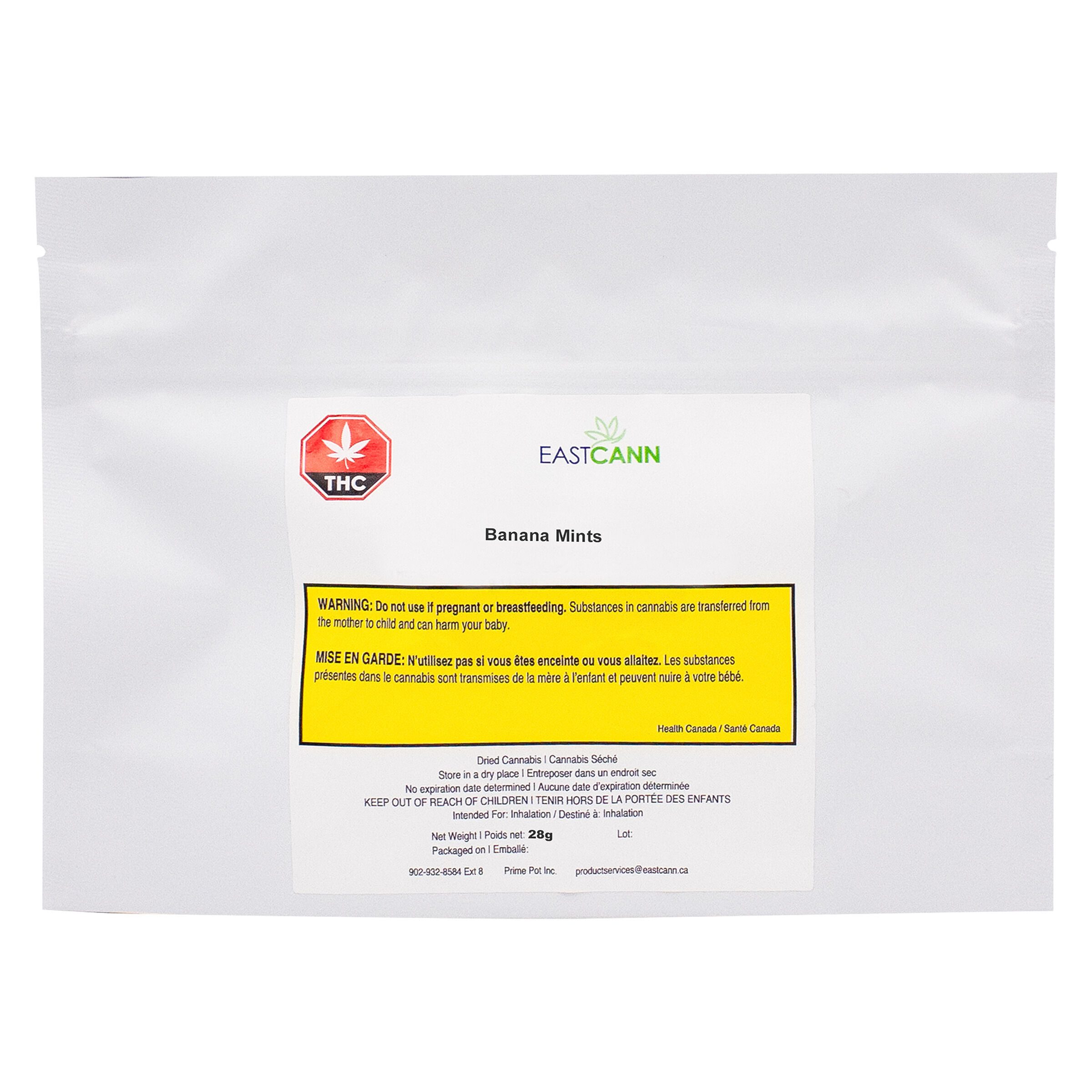 Banana Mints 28g <br>Indica <br>28.9% | 2.12% Terps - Image 2