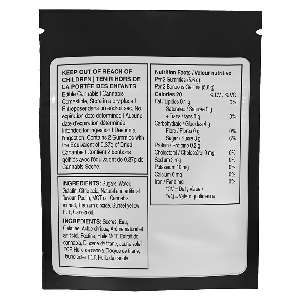 Mango Sour Live Resin Soft Chews <br>2 Pack <br>10mg THC - Image 3