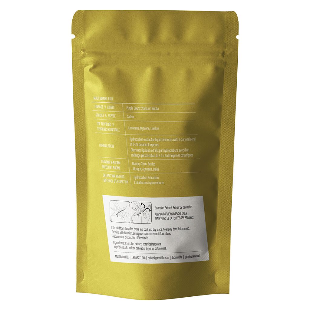 Maui Mango Haze Liquid Diamonds 510 1g <br>Sativa <br>92.9% - Image 3